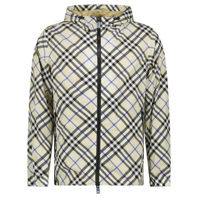 Burberry Stanford Check Jacket in Lichen - Boinclo - Outlet Sale Under Retail
