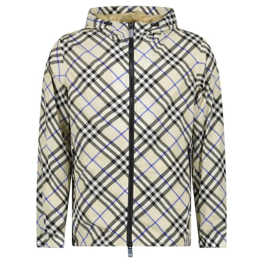 Burberry Stanford Check Jacket in Lichen - Boinclo - Outlet Sale Under Retail