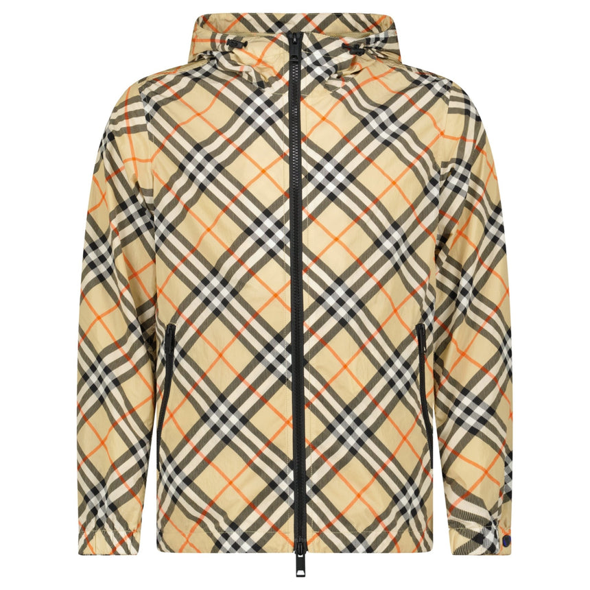 Burberry Stanford Check Jacket in Sand - Boinclo - Outlet Sale Under Retail