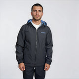 Burberry 'Stanford' Zip - Up Check Reversible Hooded Jacket Black & Blue Check - Boinclo - Outlet Sale Under Retail