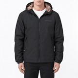 Burberry 'Stanford' Zip-Up Stripe Hooded Jacket Black - Boinclo - Outlet Sale Under Retail