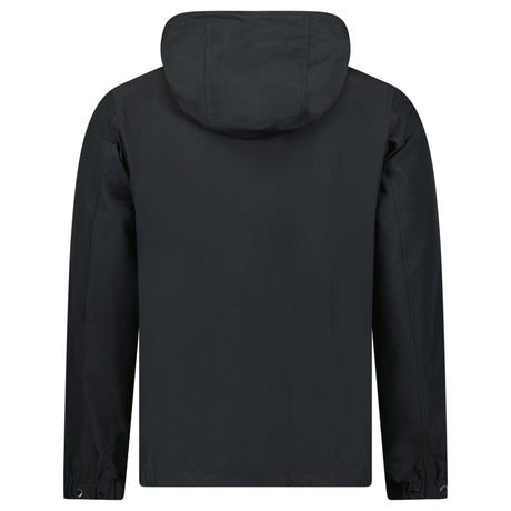 Burberry 'Stanford' Zip - Up Stripe Hooded Jacket Black - Boinclo - Outlet Sale Under Retail