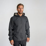 Burberry 'Stanford' Zip - Up Stripe Hooded Jacket Black - Boinclo - Outlet Sale Under Retail