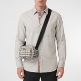 Burberry Warner Check Crossbody Bag in Lichen - Boinclo - Outlet Sale Under Retail