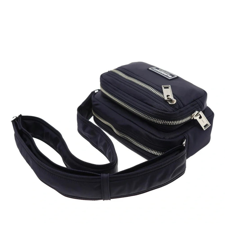 Burberry Warner Logo Nylon Crossbody Bag in Navy - Boinclo - Outlet Sale Under Retail