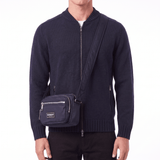 Burberry Warner Logo Nylon Crossbody Bag in Navy - Boinclo - Outlet Sale Under Retail