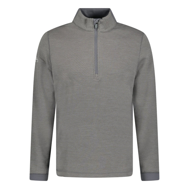 Callaway Eco Hex 1/2 Zip Golf Pull Over Grey Heather - Boinclo - Outlet Sale Under Retail