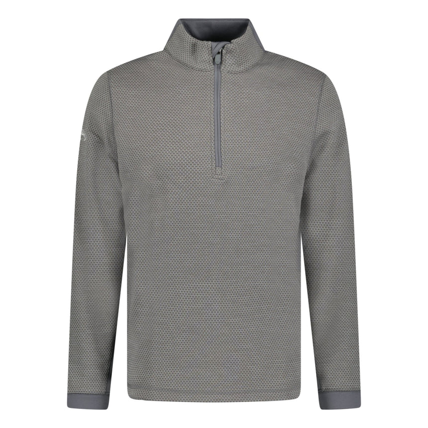 Callaway Eco Hex 1/2 Zip Golf Pull Over Grey Heather - Boinclo - Outlet Sale Under Retail