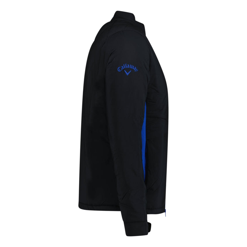 Callaway Golf Mixed Media Insulated Jacket Black / Blue Caviar - Boinclo - Outlet Sale Under Retail