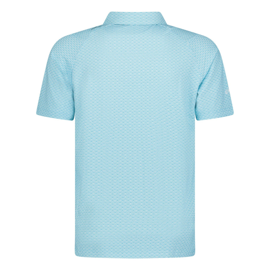 Callaway Trademark Print Golf Polo Blue Scuba - Boinclo - Outlet Sale Under Retail
