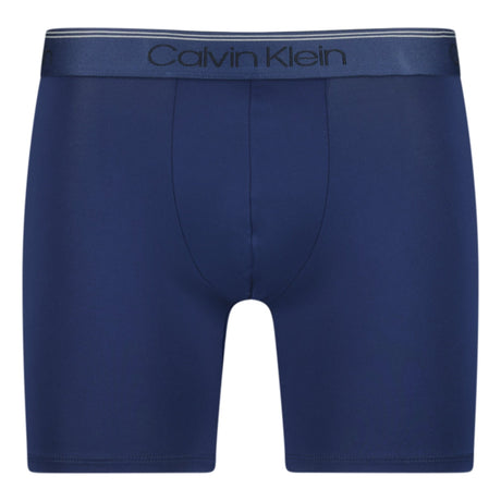 Calvin Klein Microfiber Stretch Boxers Navy X2, Black, Blue & Khaki (5 Pack) - Boinclo - Outlet Sale Under Retail