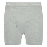 Calvin Klein Stencil Logo Cotton Stretch Boxers Grey (3 Pack) - Boinclo - Outlet Sale Under Retail