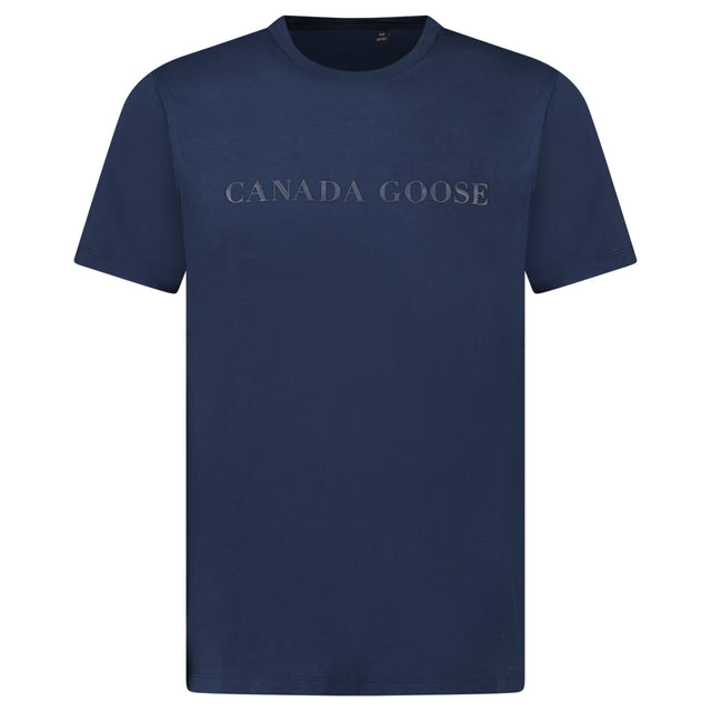 Canada Goose Emersen T-Shirt in Atlantic Navy - Boinclo - Outlet Sale Under Retail