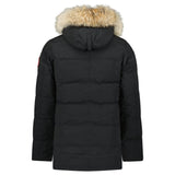 Canada Goose Carson With Fur Parka Jacket Black - Boinclo - Outlet Sale Under Retail