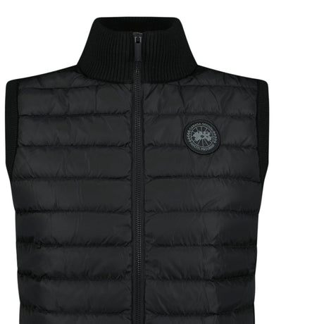 Canada Goose Hybridge Knit Vest Gilet Black - Boinclo ltd - Outlet Sale Under Retail