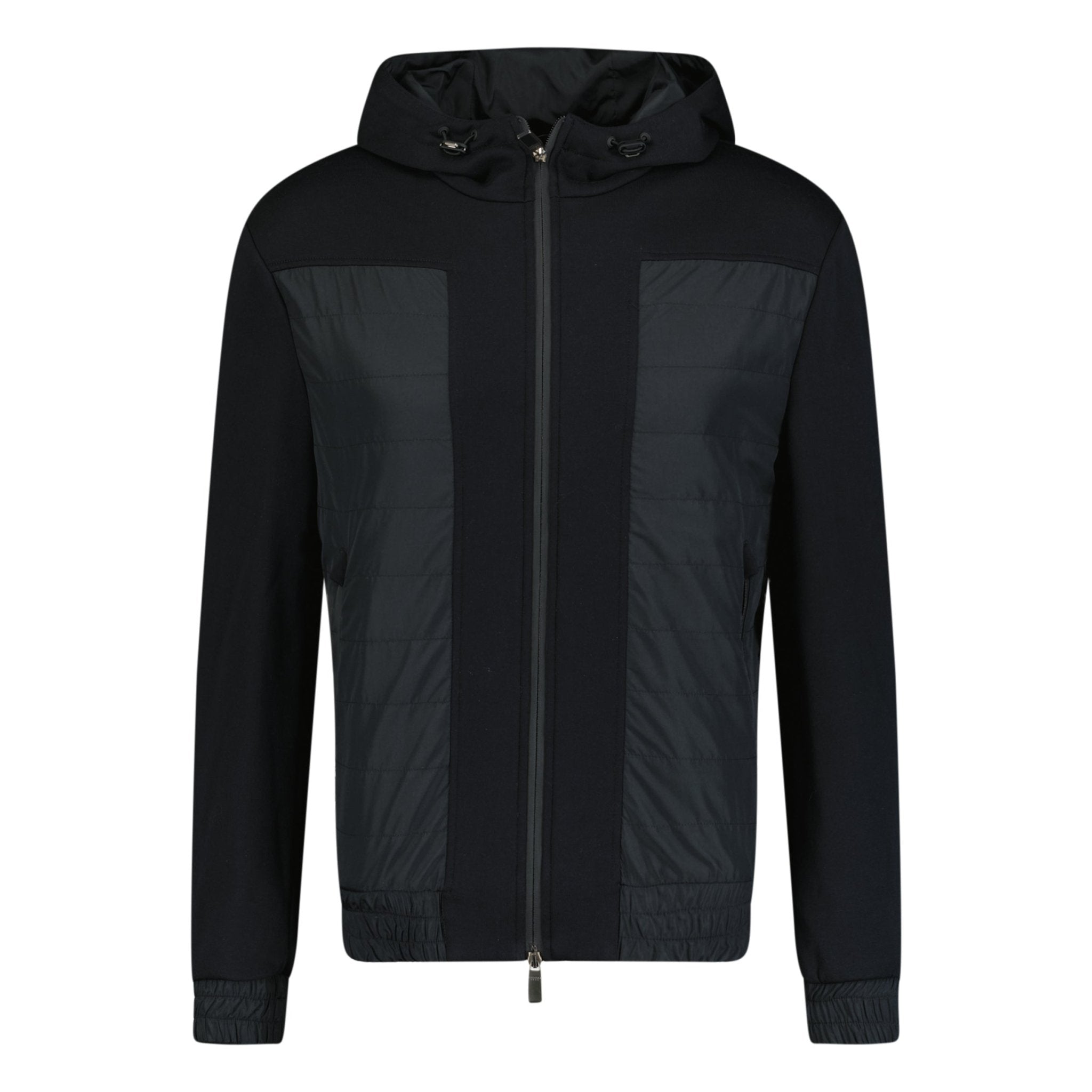 Black Edition Tonal Hooded Hi Tech Jacket