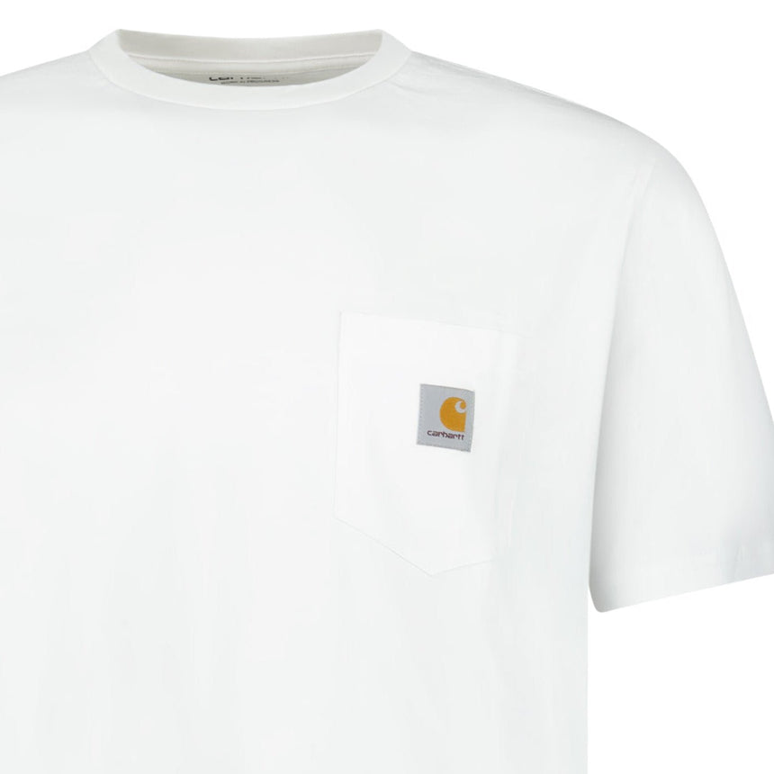 Carhartt S/S Pocket T-Shirt White - Boinclo - Outlet Sale Under Retail
