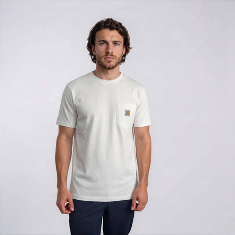 Carhartt S/S Pocket T-Shirt White - Boinclo - Outlet Sale Under Retail