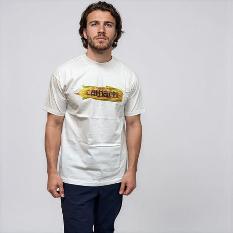 Carhartt WIP Hot Cob T-Shirt in White - Boinclo - Outlet Sale Under Retail