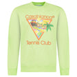 Casablanca Afro Cubsim tennis Club Printed Sweatshirt Pale Green - Boinclo - Outlet Sale Under Retail