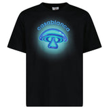 Casablanca Airbrush Mushroom Logo T-Shirt in Black - Boinclo - Outlet Sale Under Retail