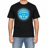 Casablanca Airbrush Mushroom Logo T-Shirt in Black - Boinclo - Outlet Sale Under Retail