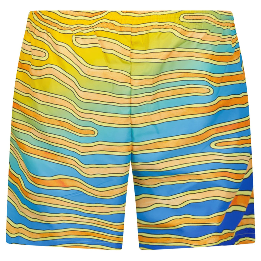 Casablanca Ange De Jour Technical Synthetic Shorts in Multicolour - Boinclo - Outlet Sale Under Retail