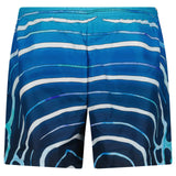 Casablanca T & Swim Short Summer Set in Navy/White