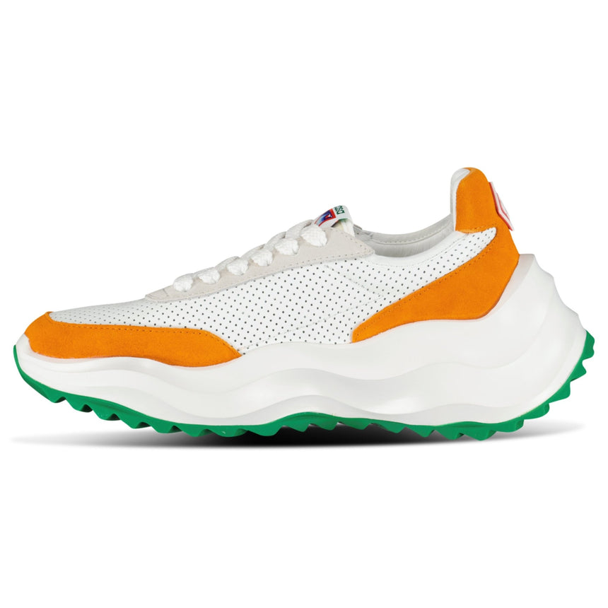 Casablanca Atlantis Chunky Sneakers White & Orange - Boinclo - Outlet Sale Under Retail