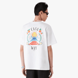 Casablanca Casa Way Mountain Short Sleeve T-Shirt in White - Boinclo - Outlet Sale Under Retail