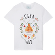 Casablanca 'Casa Way' T-Shirt White - Boinclo - Outlet Sale Under Retail