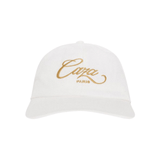 Casablanca Caza Text-Embroidered Cotton Baseball Cap in White - Boinclo - Outlet Sale Under Retail