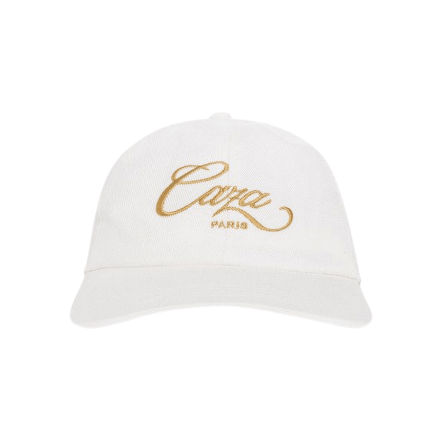 Casablanca Caza Text-Embroidered Cotton Baseball Cap in White - Boinclo - Outlet Sale Under Retail