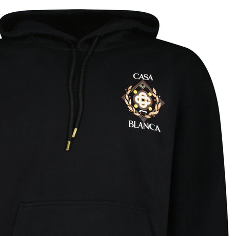 Casablanca Championship Diamond Printed Hoodie in Black - Boinclo - Outlet Sale Under Retail