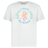 Casablanca Dance Joy T-Shirt in White - Boinclo - Outlet Sale Under Retail