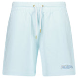 Casablanca Drawstring Cotton Shorts in Light Blue - Boinclo - Outlet Sale Under Retail