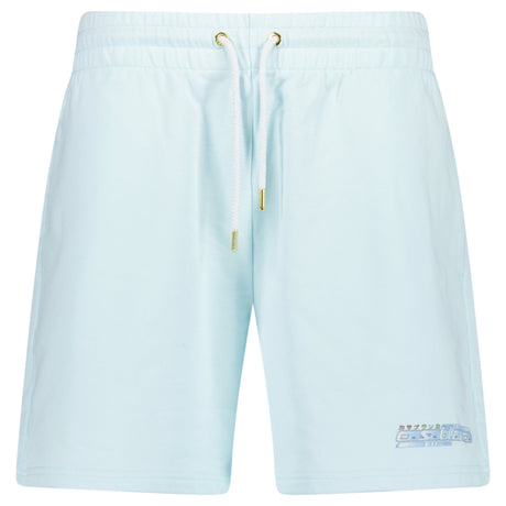 Casablanca Drawstring Cotton Shorts in Light Blue - Boinclo - Outlet Sale Under Retail
