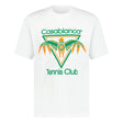 Casablanca Eagle Tennis Club T-Shirt in White - Boinclo - Outlet Sale Under Retail