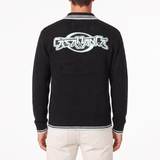 Casablanca Embroidered Faux Crochet Long Sleeve Shirt in Black - Boinclo - Outlet Sale Under Retail