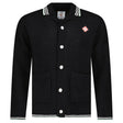 Casablanca Embroidered Faux Crochet Long Sleeve Shirt in Black - Boinclo - Outlet Sale Under Retail