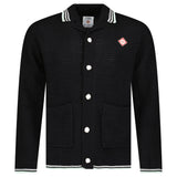 Casablanca Embroidered Faux Crochet Long Sleeve Shirt in Black - Boinclo - Outlet Sale Under Retail