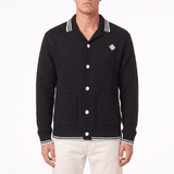 Casablanca Embroidered Faux Crochet Long Sleeve Shirt in Black - Boinclo - Outlet Sale Under Retail
