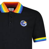 Casablanca Embroidered Logo Short Sleeve Polo Black - Boinclo - Outlet Sale Under Retail