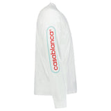 Casablanca Fuji Dream Screen Printed Long Sleeve T-Shirt White - Boinclo - Outlet Sale Under Retail
