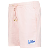Casablanca "Greek Temple" Rubber Patch Sweatshorts in Pink - Boinclo - Outlet Sale Under Retail