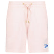 Casablanca "Greek Temple" Rubber Patch Sweatshorts in Pink - Boinclo - Outlet Sale Under Retail