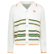 Casablanca Heart Pointelle Shirt Off White - Boinclo - Outlet Sale Under Retail