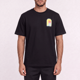 Casablanca L'Arche Screen-Print T-Shirt in Black - Boinclo - Outlet Sale Under Retail