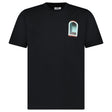 Casablanca L'Arche Short Sleeve T-Shirt in Black - Boinclo - Outlet Sale Under Retail