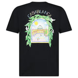 Casablanca L'Arche Tennis Club T-Shirt in Black - Boinclo - Outlet Sale Under Retail